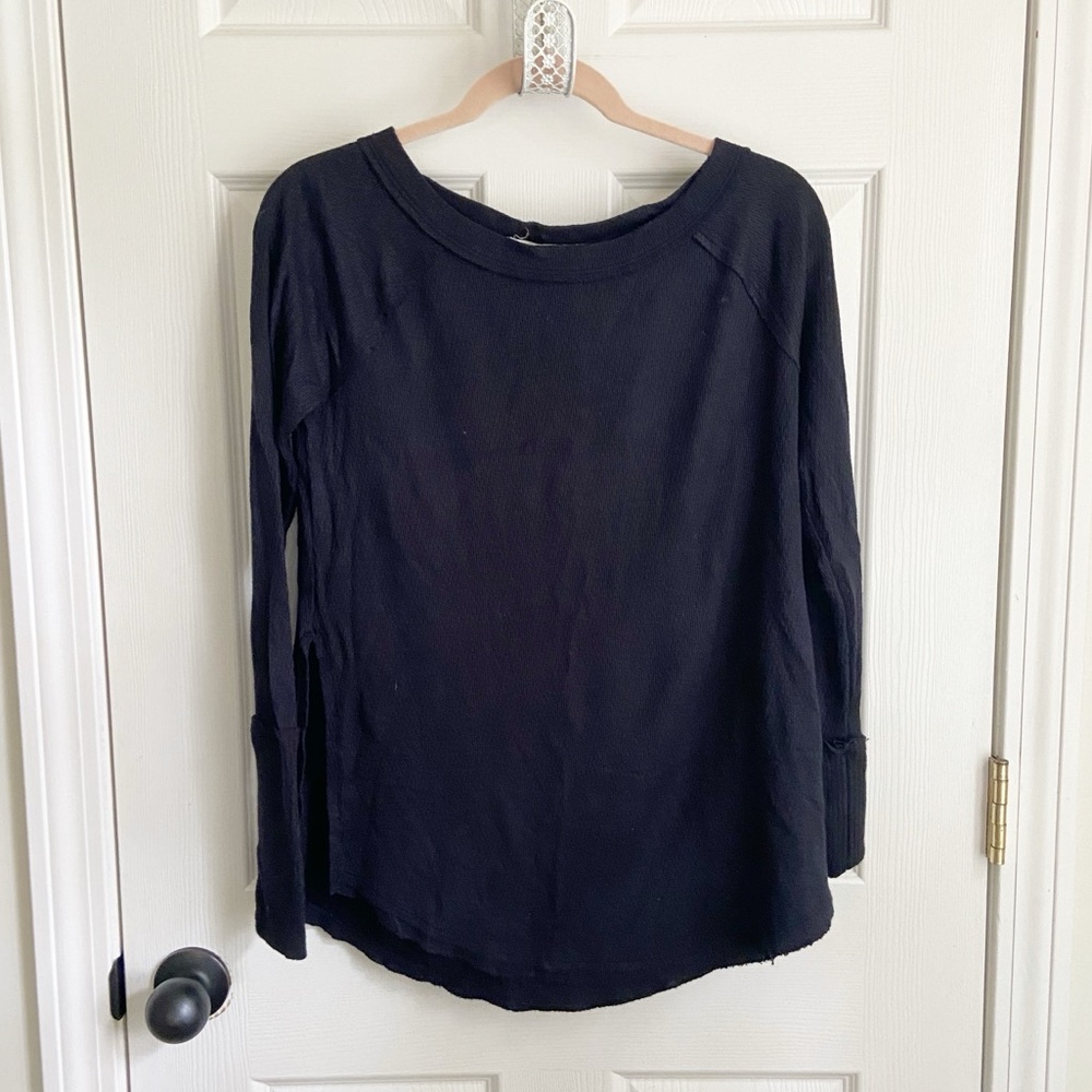 We The Free Oversized Long Sleeve Top